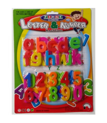 Set magneți pentru tablă, litere și cifre